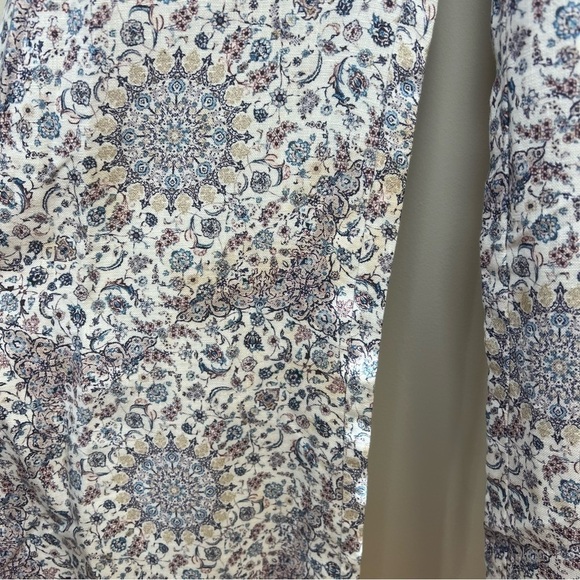 Zimmermann Linen Playsuit Floral Empire‎ Flute - Picture 11 of 16